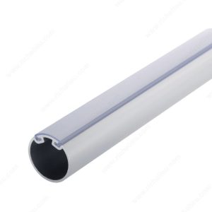 Capped Round Aluminum Closet Rod
