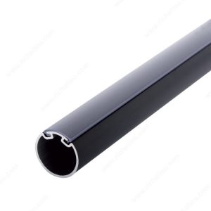 Capped Round Aluminum Closet Rod