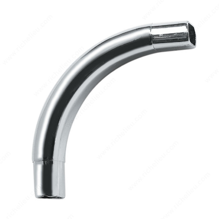 Oval Angle Rod - Chrome